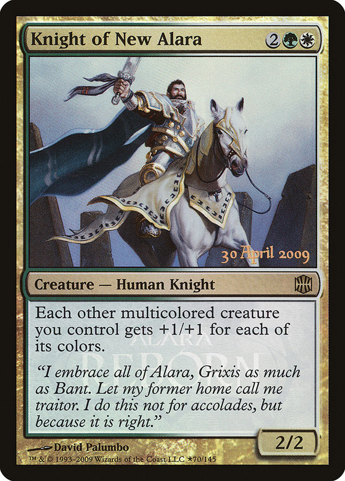 Knight of New Alara (Launch) [Alara Reborn Promos] | Spectrum Games