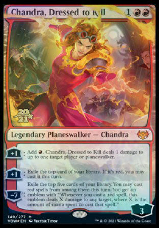 Chandra, Dressed to Kill [Innistrad: Crimson Vow Prerelease Promos] | Spectrum Games