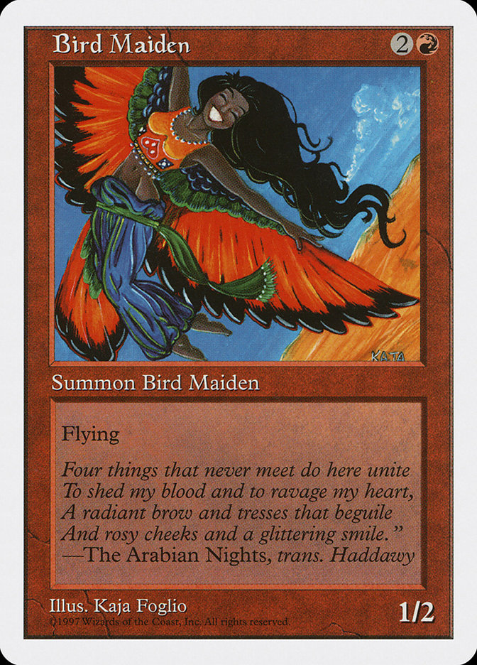 Bird Maiden [Fifth Edition] | Spectrum Games