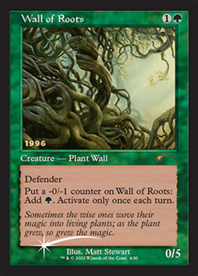 Wall of Roots [30th Anniversary Promos] | Spectrum Games