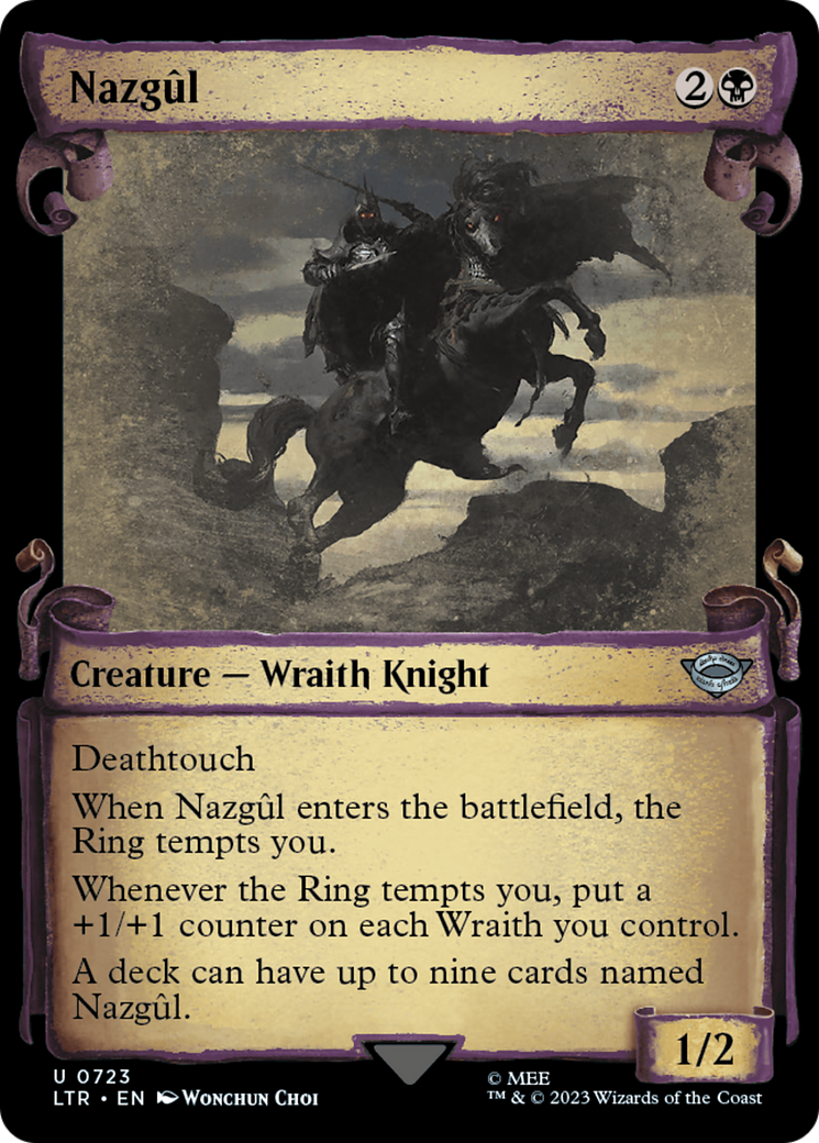 Nazgul (0723) [The Lord of the Rings: Tales of Middle-Earth Showcase Scrolls] | Spectrum Games