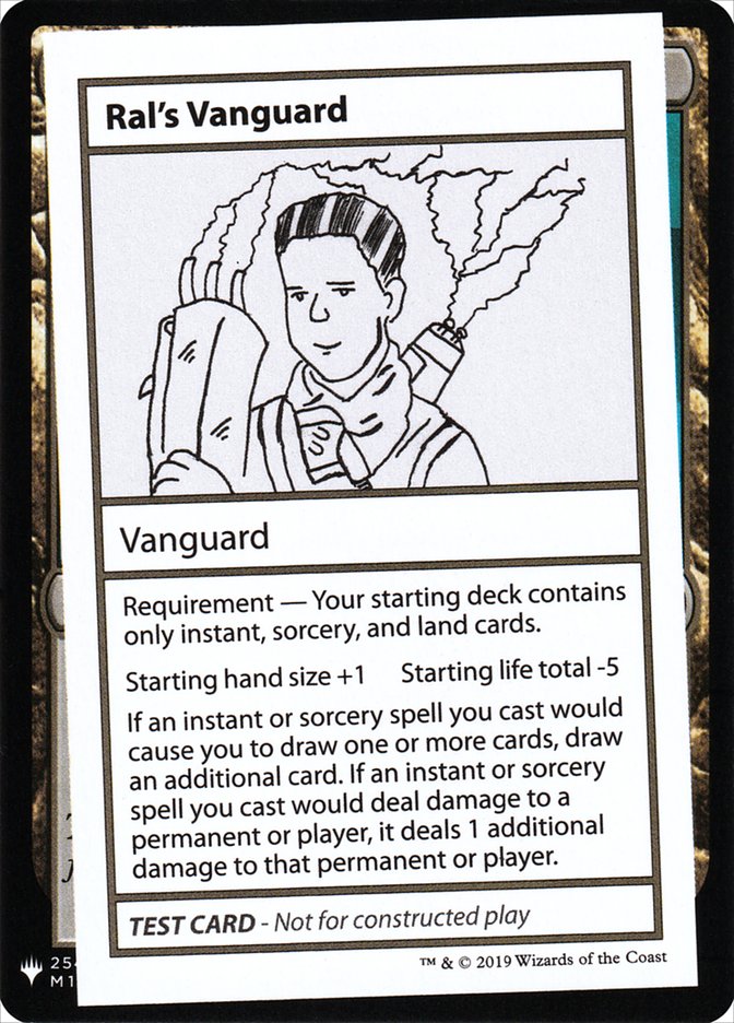 Ral's Vanguard [Mystery Booster Playtest Cards] | Spectrum Games