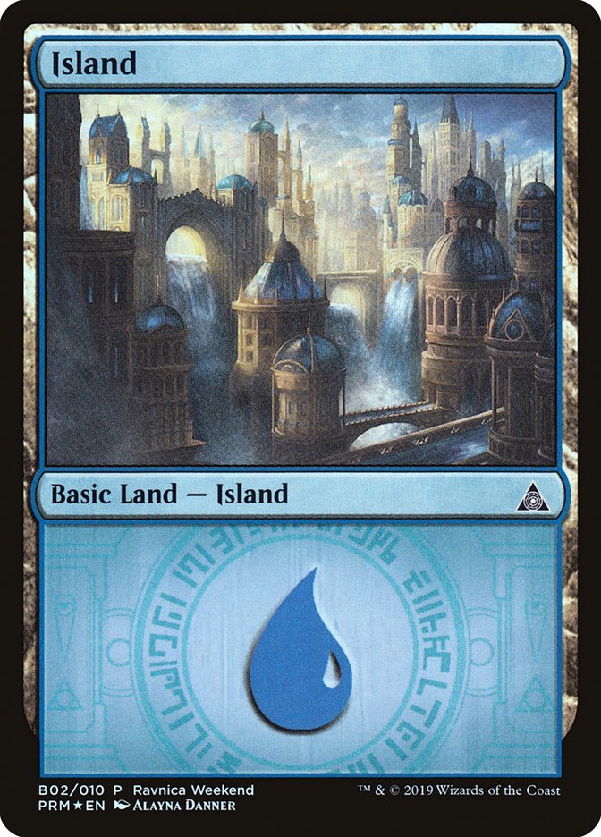 Island (B02) [Ravnica Allegiance Guild Kit] | Spectrum Games