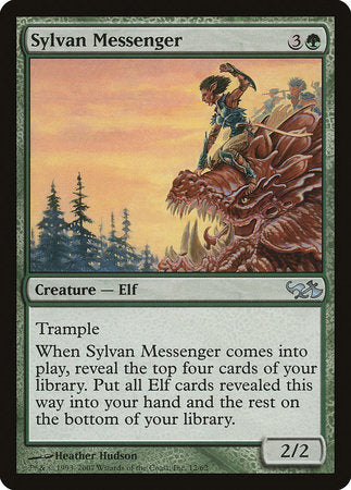 Sylvan Messenger [Duel Decks: Elves vs. Goblins] | Spectrum Games