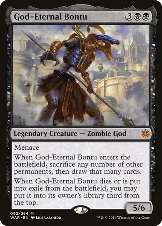 God-Eternal Bontu [War of the Spark] | Spectrum Games