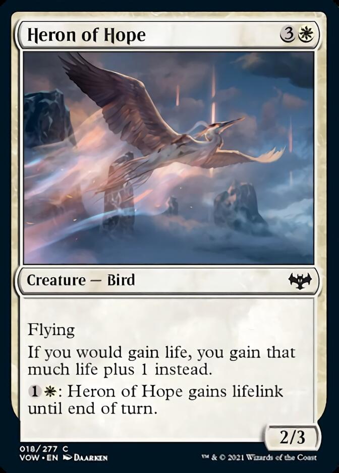 Heron of Hope [Innistrad: Crimson Vow] | Spectrum Games