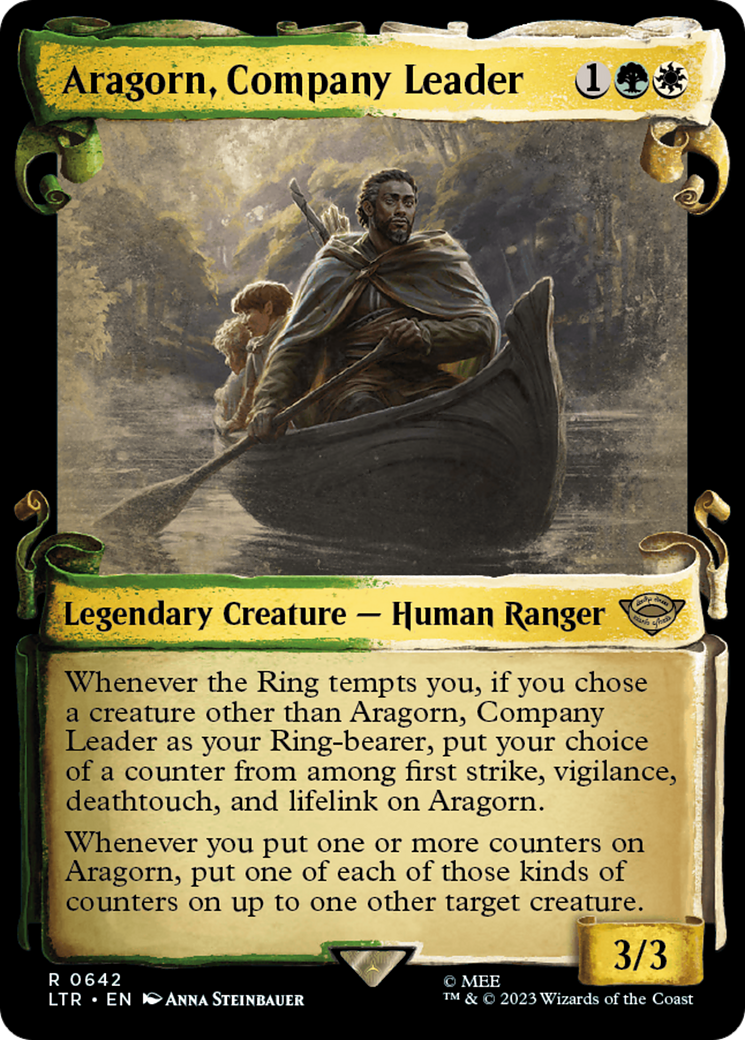 Aragorn, Company Leader [The Lord of the Rings: Tales of Middle-Earth Showcase Scrolls] | Spectrum Games
