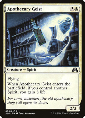 Apothecary Geist [Shadows over Innistrad] | Spectrum Games
