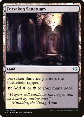 Forsaken Sanctuary [Commander 2017] | Spectrum Games