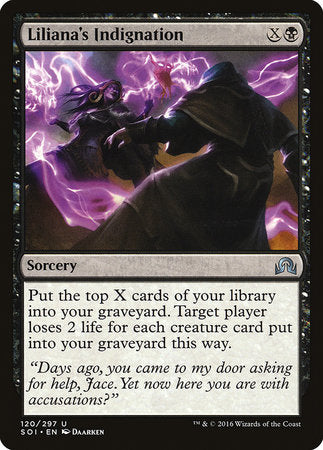 Liliana's Indignation [Shadows over Innistrad] | Spectrum Games