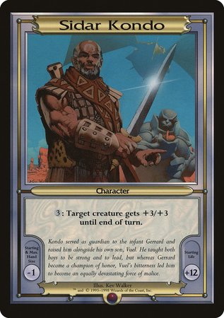 Sidar Kondo (Oversize) [Vanguard Series] | Spectrum Games