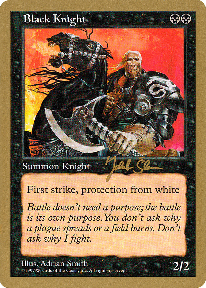 Black Knight (Jakub Slemr) [World Championship Decks 1997] | Spectrum Games