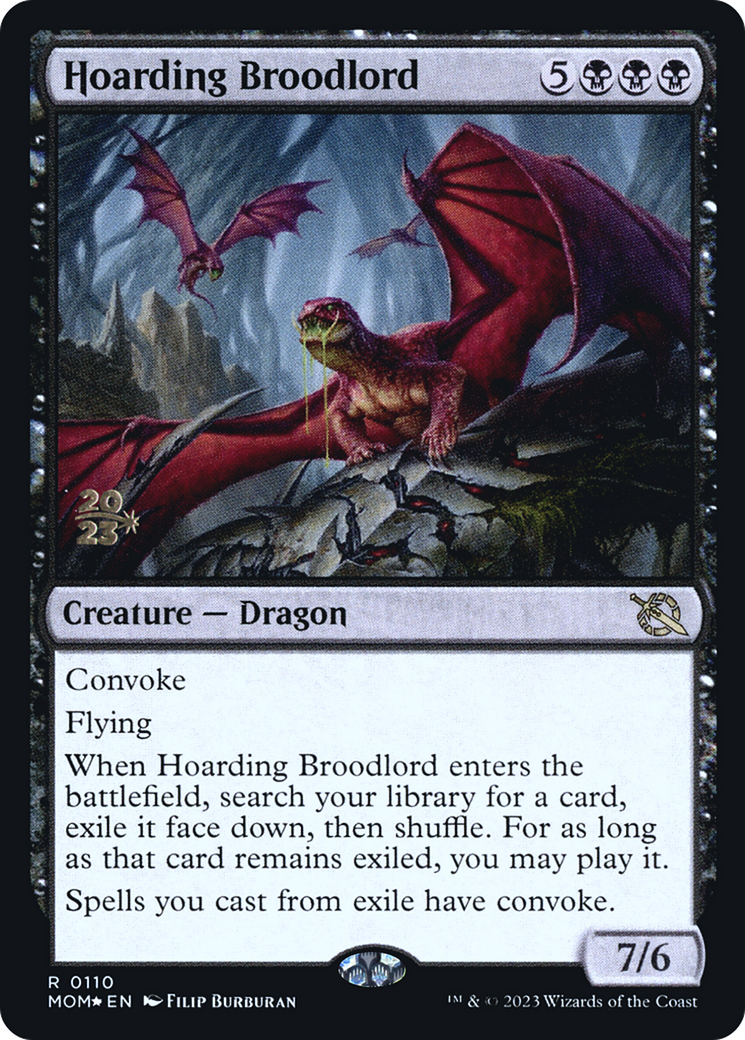 Hoarding Broodlord [March of the Machine Prerelease Promos] | Spectrum Games