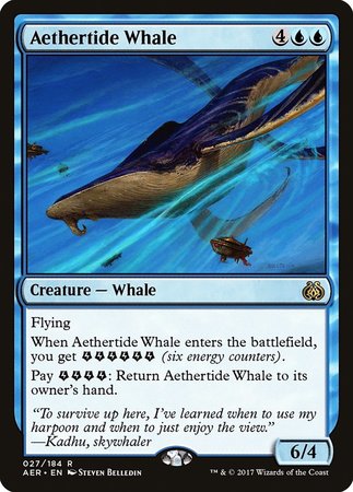 Aethertide Whale [Aether Revolt] | Spectrum Games