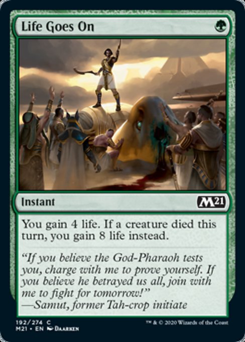 Life Goes On [Core Set 2021] | Spectrum Games