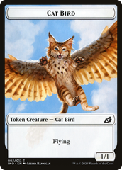Cat Bird // Faerie Double-Sided Token [Starter Commander Decks] | Spectrum Games