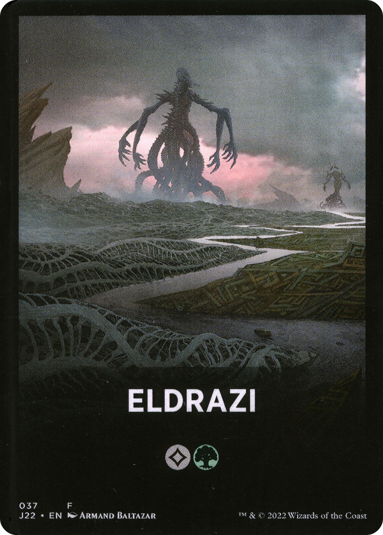 Eldrazi Theme Card [Jumpstart 2022 Front Cards] | Spectrum Games