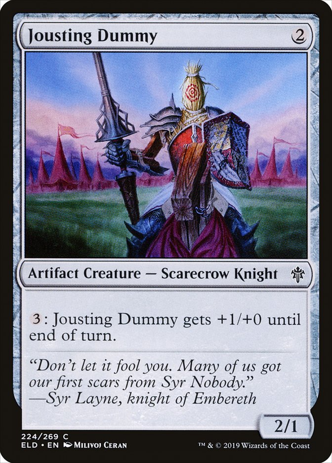 Jousting Dummy [Throne of Eldraine] | Spectrum Games