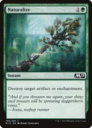 Naturalize [Core Set 2019] | Spectrum Games