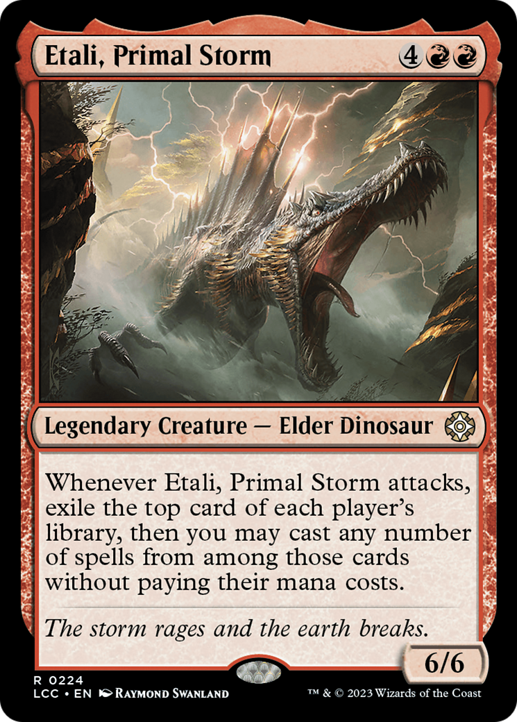 Etali, Primal Storm [The Lost Caverns of Ixalan Commander] | Spectrum Games