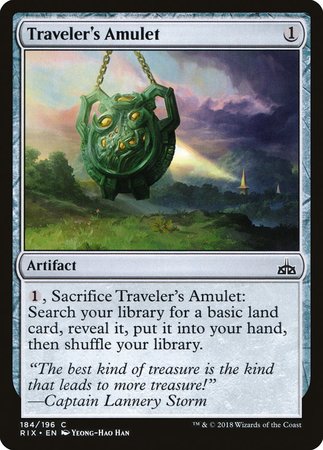 Traveler's Amulet [Rivals of Ixalan] | Spectrum Games