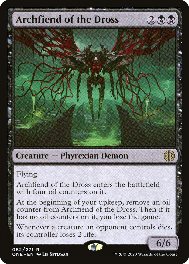 Archfiend of the Dross [Phyrexia: All Will Be One] | Spectrum Games