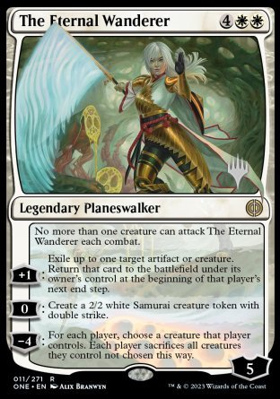 The Eternal Wanderer (Promo Pack) [Phyrexia: All Will Be One Promos] | Spectrum Games