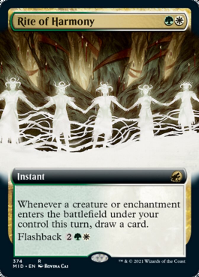 Rite of Harmony (Extended) [Innistrad: Midnight Hunt] | Spectrum Games