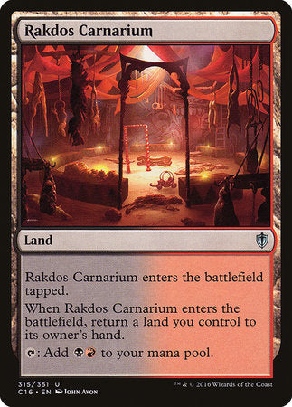 Rakdos Carnarium [Commander 2016] | Spectrum Games