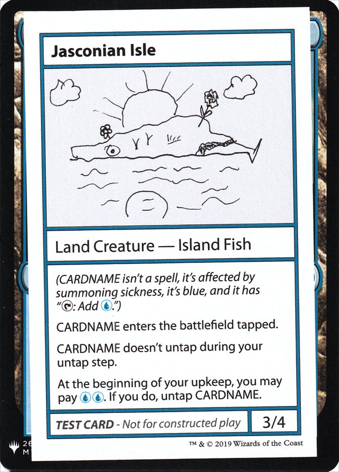 Jasconian Isle [Mystery Booster Playtest Cards] | Spectrum Games