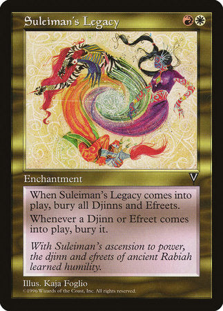 Suleiman's Legacy [Visions] | Spectrum Games