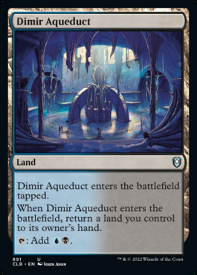 Dimir Aqueduct [Commander Legends: Battle for Baldur's Gate] | Spectrum Games