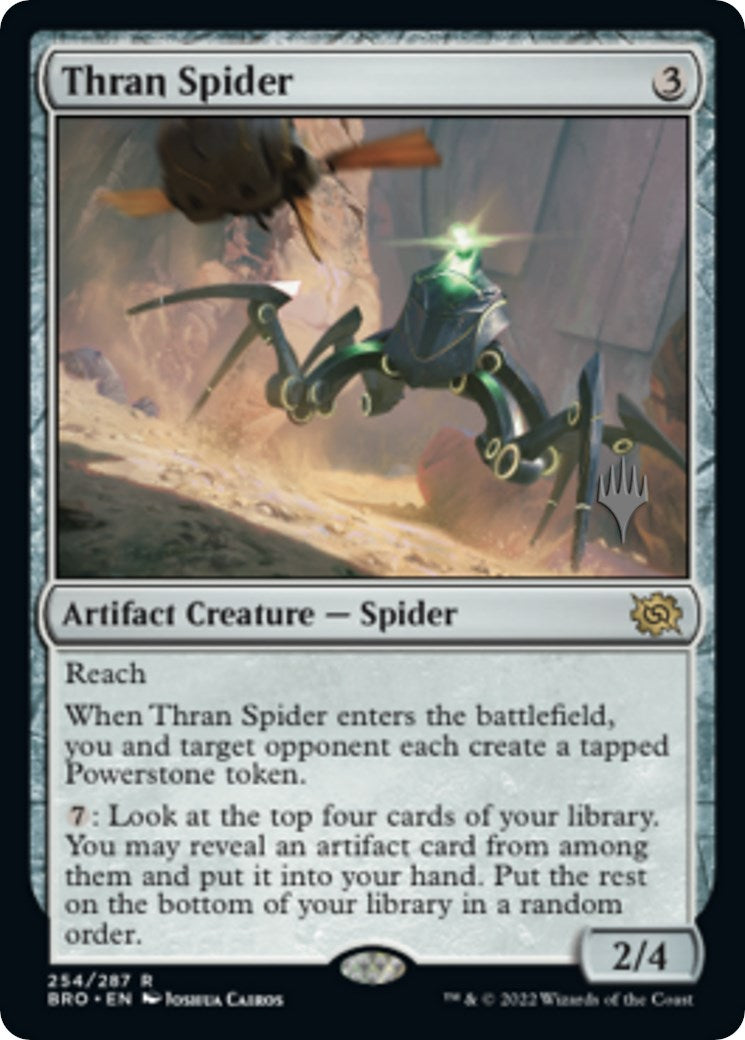 Thran Spider (Promo Pack) [The Brothers' War Promos] | Spectrum Games