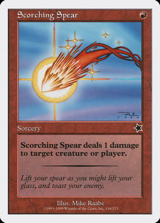 Scorching Spear [Starter 1999] | Spectrum Games