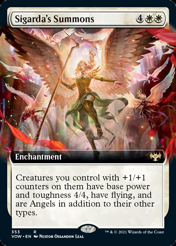 Sigarda's Summons (Extended) [Innistrad: Crimson Vow] | Spectrum Games