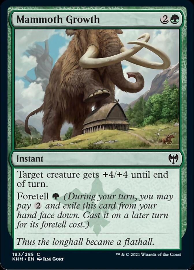 Mammoth Growth [Kaldheim] | Spectrum Games