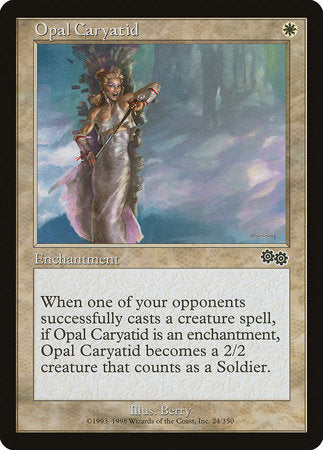 Opal Caryatid [Urza's Saga] | Spectrum Games