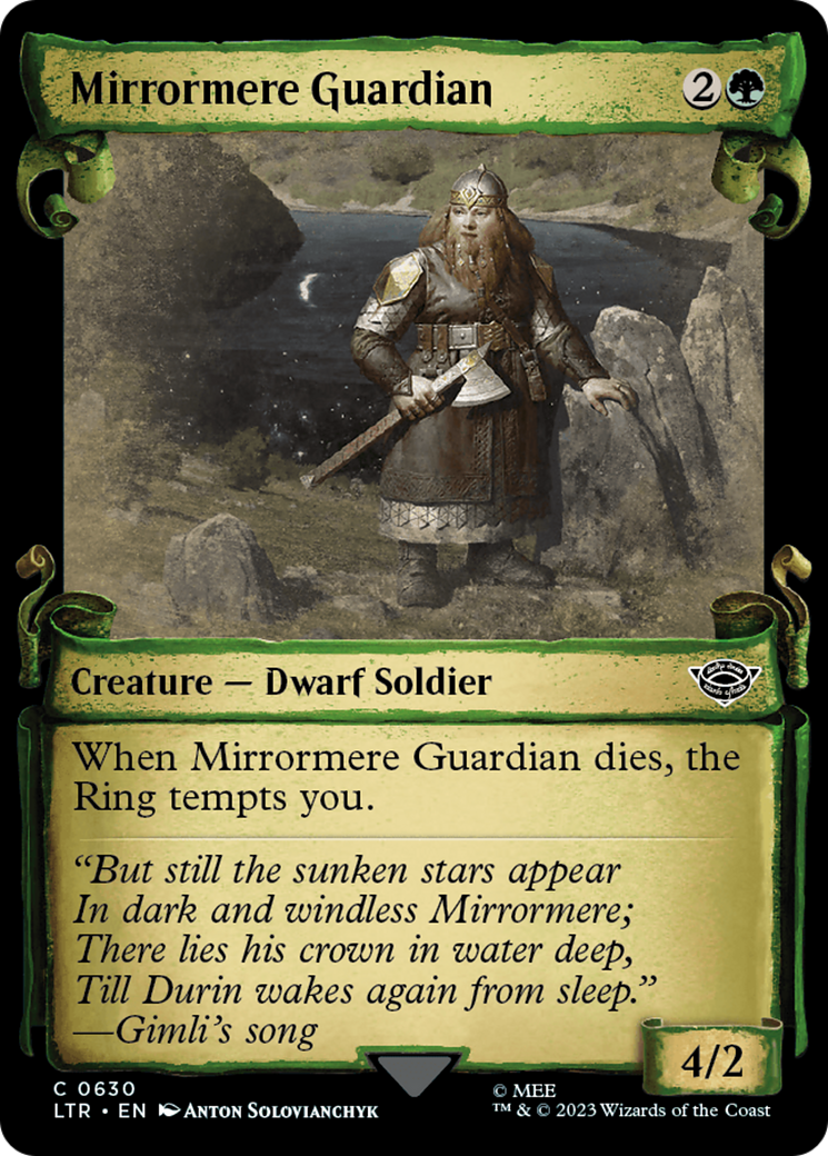 Mirrormere Guardian [The Lord of the Rings: Tales of Middle-Earth Showcase Scrolls] | Spectrum Games