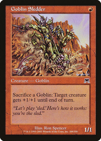 Goblin Sledder [Onslaught] | Spectrum Games