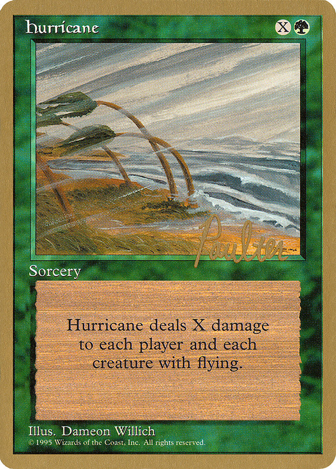 Hurricane (Preston Poulter) [Pro Tour Collector Set] | Spectrum Games