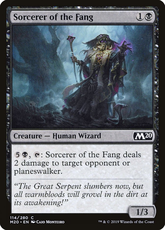 Sorcerer of the Fang [Core Set 2020] | Spectrum Games