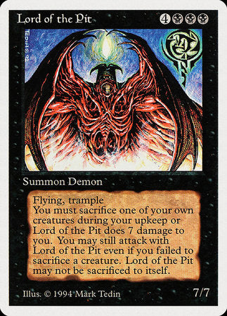 Lord of the Pit [Summer Magic / Edgar] | Spectrum Games