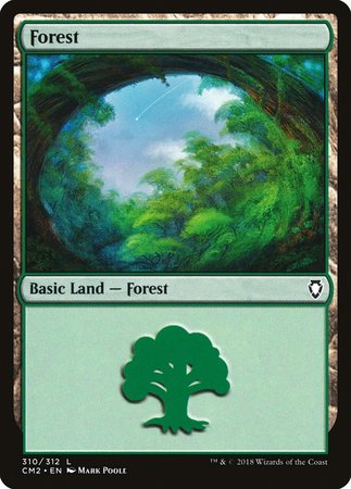 Forest (310) [Commander Anthology Volume II] | Spectrum Games