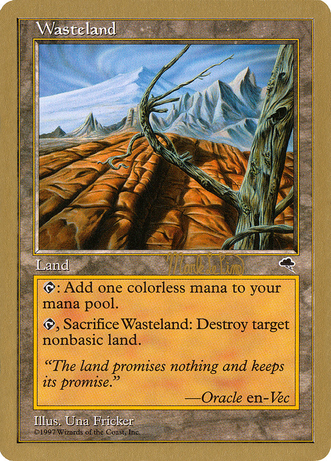 Wasteland (Mark Le Pine) [World Championship Decks 1999] | Spectrum Games