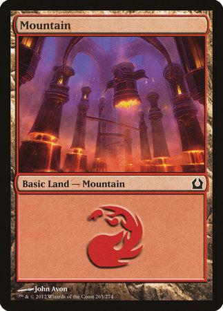 Mountain (265) [Return to Ravnica] | Spectrum Games