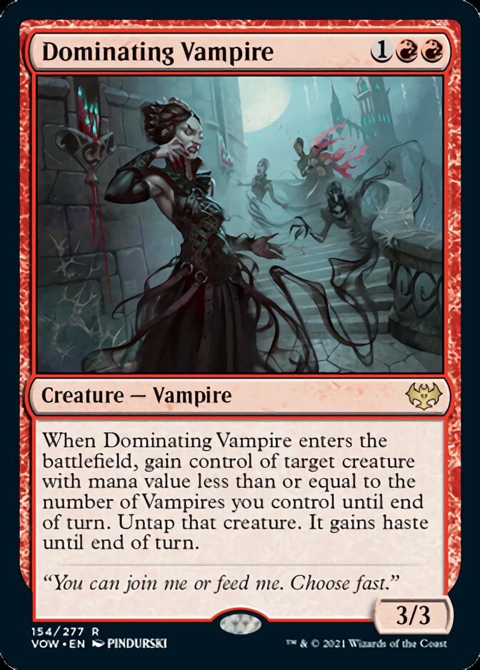 Dominating Vampire [Innistrad: Crimson Vow] | Spectrum Games