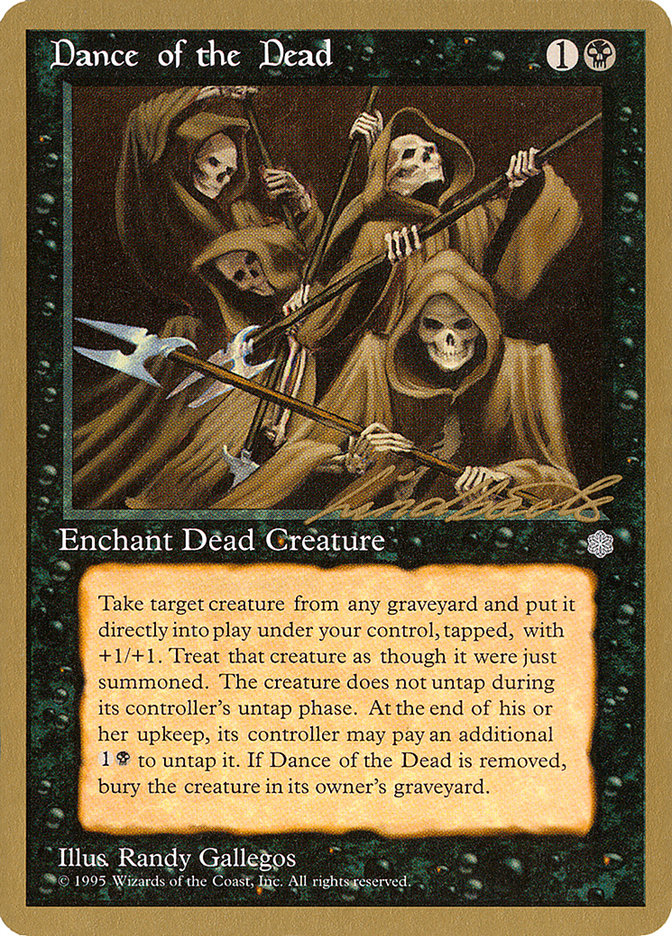 Dance of the Dead (Leon Lindback) [Pro Tour Collector Set] | Spectrum Games