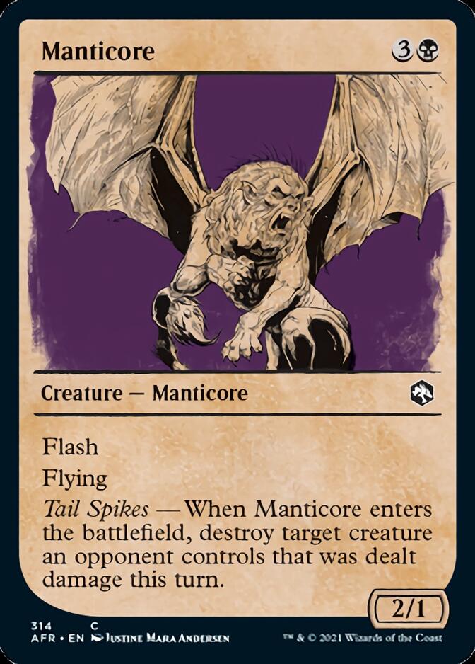 Manticore (Showcase) [Dungeons & Dragons: Adventures in the Forgotten Realms] | Spectrum Games