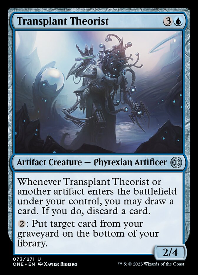 Transplant Theorist [Phyrexia: All Will Be One] | Spectrum Games