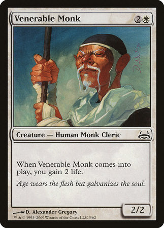 Venerable Monk [Duel Decks: Divine vs. Demonic] | Spectrum Games